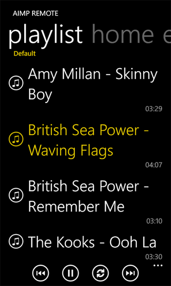 Image 2 for AIMP Remote for Windows 1…