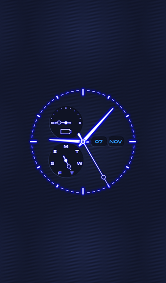 Imagen 4 para Analog Clock Live Wallpap…