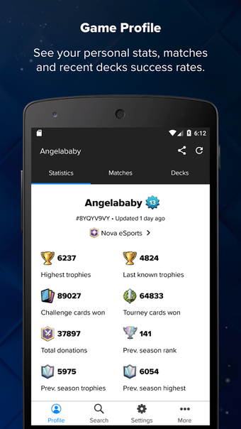 Image 2 for Stats Royale for Clash Ro…