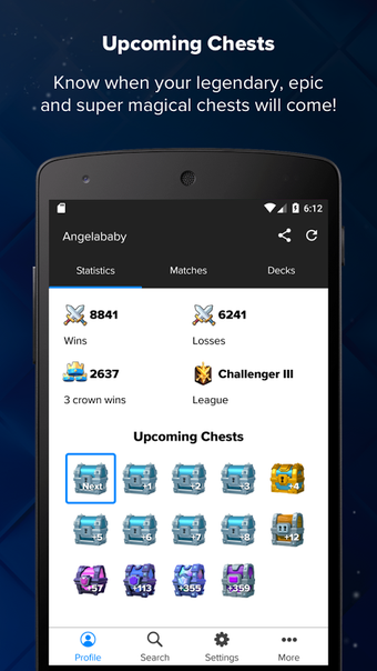 Image 2 for Stats Royale for Clash Ro…