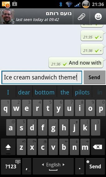 Imagen 1 para A.I.type ICS Theme Pack