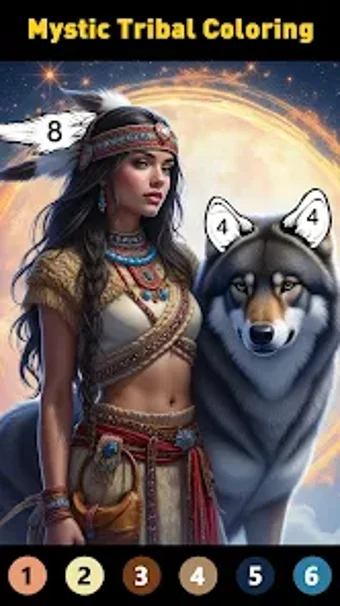 Image 0 for Tribal Art Coloring Book