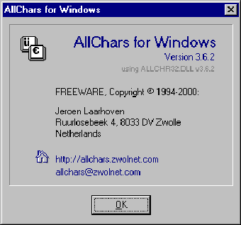 Image 0 for AllChars Portable