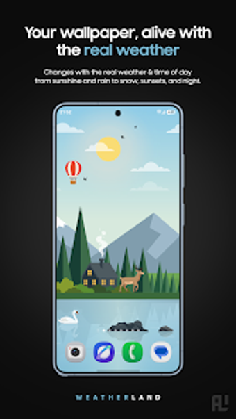 Image 0 for WeatherLand : Live Wallpa…