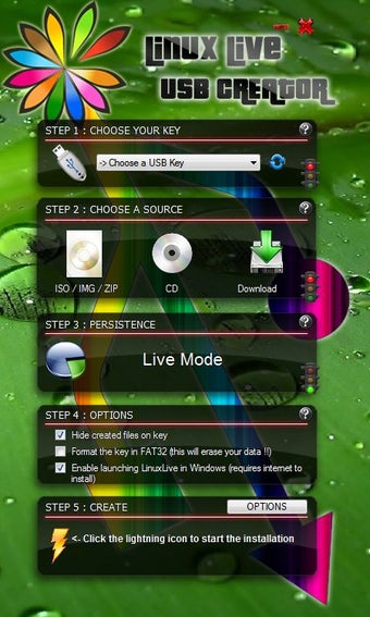 Image 0 for LinuxLive USB Creator