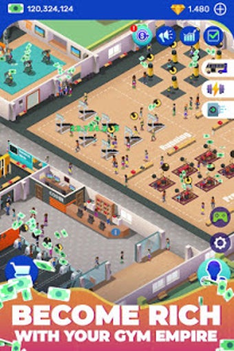 Imagen 2 para Idle Fitness Gym Tycoon -…
