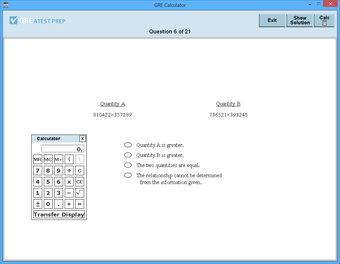 Imagen 1 para GRE Calculator