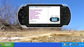 Image 0 for PSP Web Browser Simulator