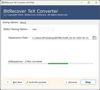 Imagen 0 para BitRecover TEX Converter …