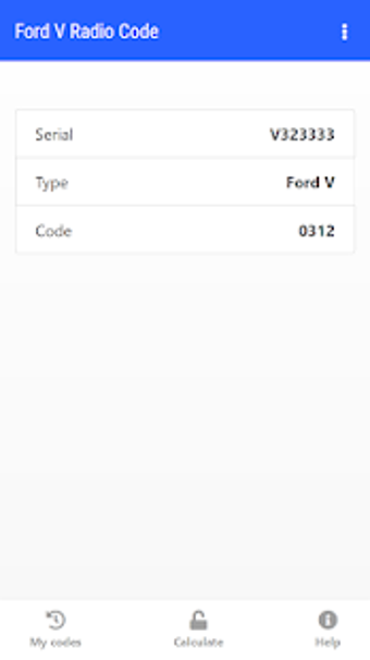 Image 1 for Radio Codes - Ford  Renau…