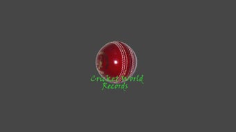 Image 0 for Cricket World Records for…
