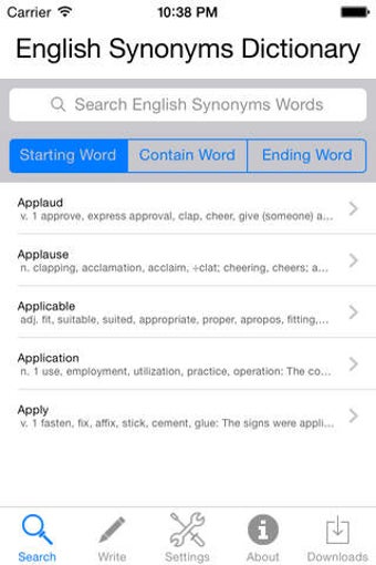 Image 0 for English Synonyms Dictiona…