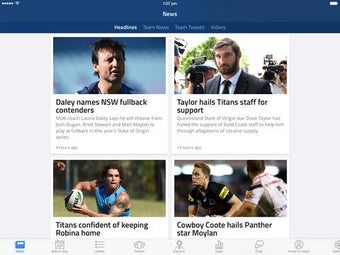 Image 0 for Rugby League Live for iPa…