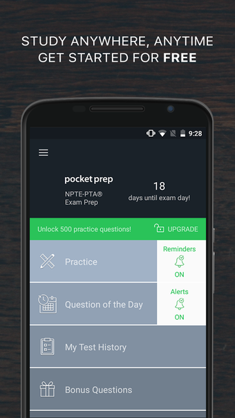 Imagen 2 para NPTE-PTA Pocket Prep