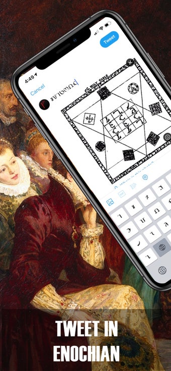 Imagen 1 para Enochian language keyboar…