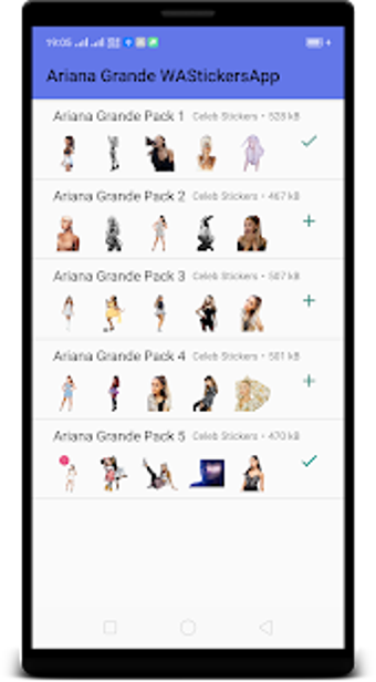 Image 0 for Ariana Grande WAStickerAp…