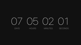 Image 1 for Countdown - Parallax Scre…