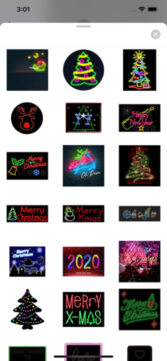 Image 0 for Merry Christmas Neon Stic…