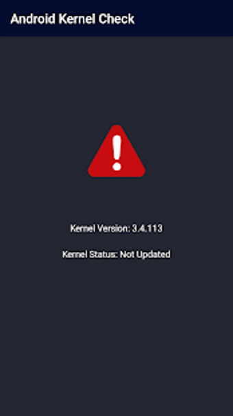 Image 0 for Android Kernel Check