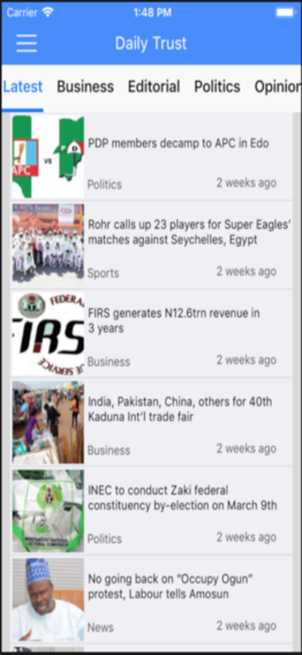 Imagen 2 para Daily Trust
