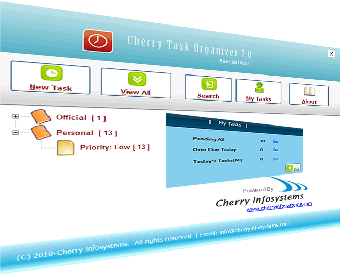 Image 0 for Cherry Task Organizer