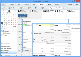 Image 0 for ReadytoPrint Organizer