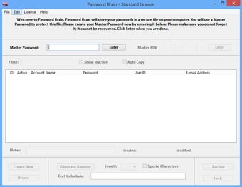 Image 1 for Password Brain