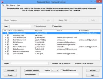 Image 0 for Password Brain