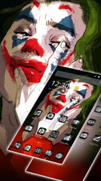 Imagen 2 para Cool Dark Joker Clown The…