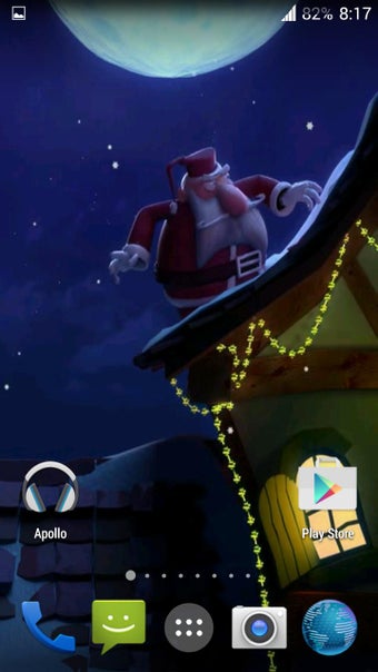 Imagen 1 para Christmas Santa 3D. Wallp…