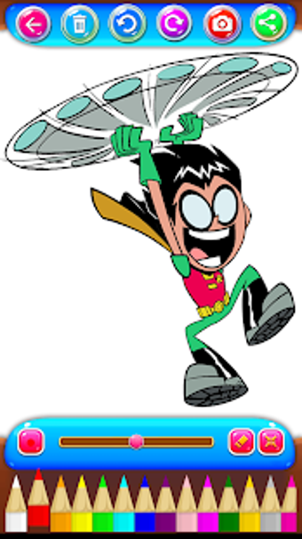 Image 0 for Teen Coloring Titans Go g…