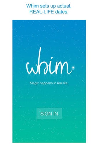 Image 0 for Whim - Dating, Not Textin…
