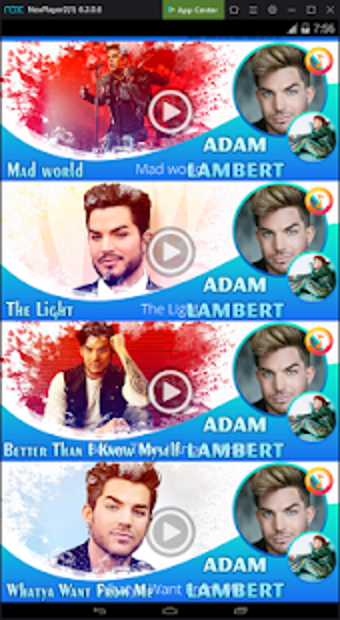 Image 1 for Adam Lambert Good Rington…