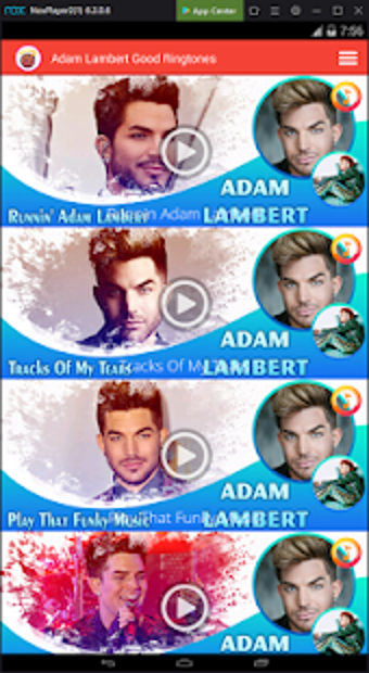 Image 3 for Adam Lambert Good Rington…