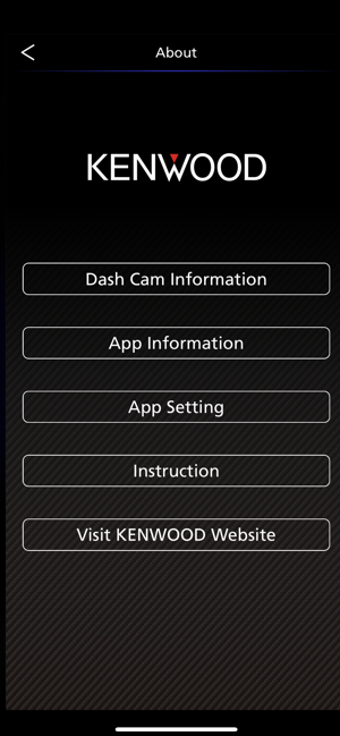 Image 0 for KENWOOD DASH CAM MANAGER