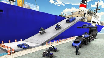 Imagen 1 para Transport Ship Police Car…