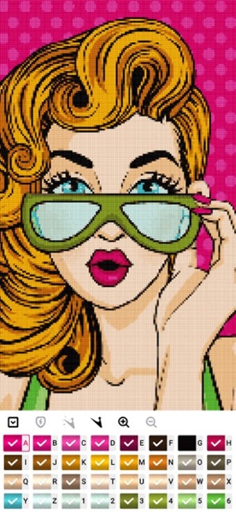 Image 2 for Cross stitch : Color by L…