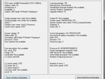 Image 0 for Detect CPU Information