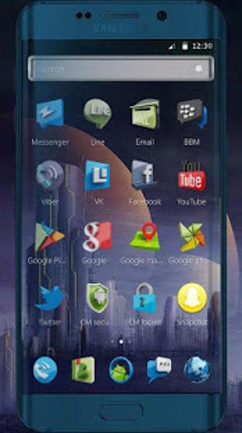 Image 3 for 3D Phone Tech Theme