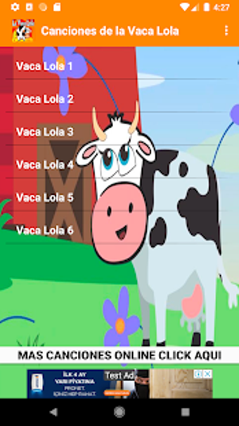 Imagen 1 para Canciones de la vaca lola