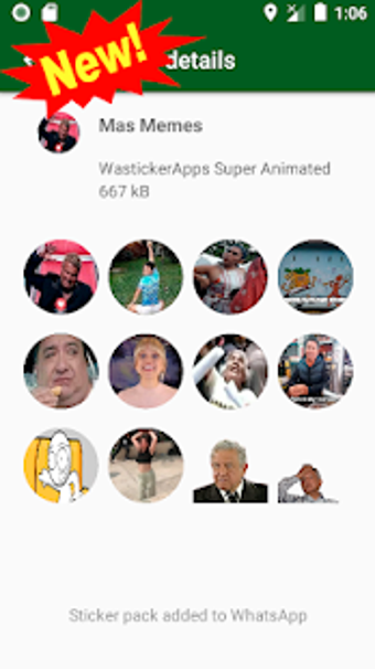 Imagen 2 para Nuevos Stickers Graciosos…