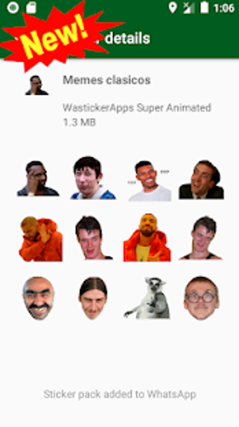 Imagen 0 para Nuevos Stickers Graciosos…