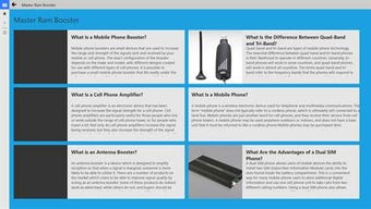 Imagen 0 para Master Ram Booster for Wi…