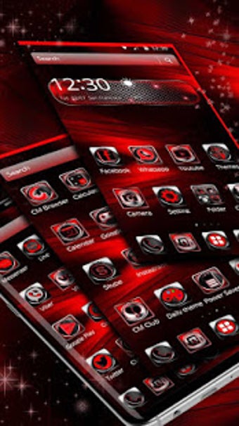 Image 2 for 3d black red theme