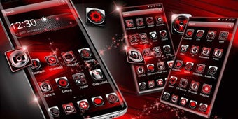 Image 0 for 3d black red theme