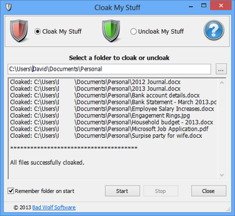 Image 0 for Cloak My Stuff