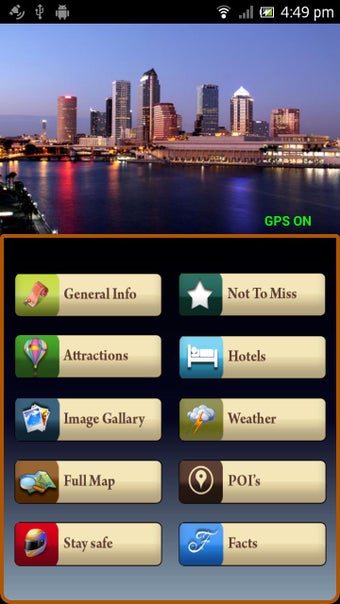 Image 1 for Tampa Offline Map Travel …