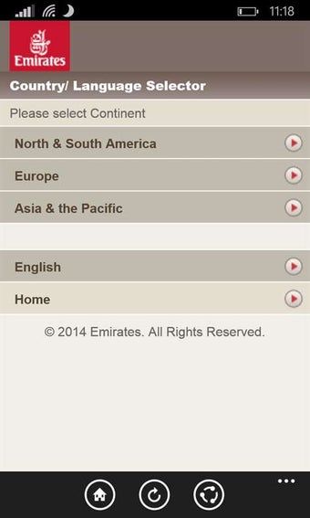 Imagen 1 para Emirates App for Windows …