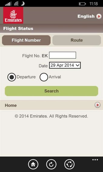Imagen 1 para Emirates App for Windows …