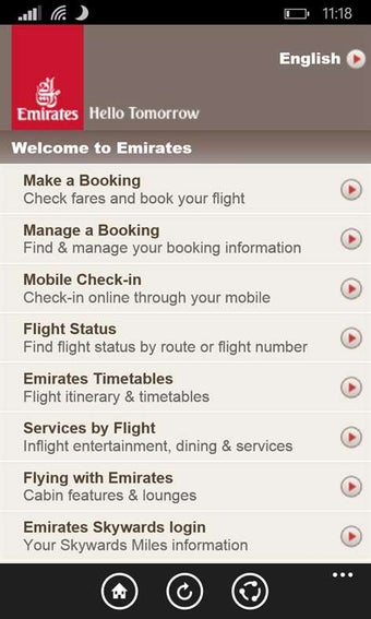 Imagen 2 para Emirates App for Windows …